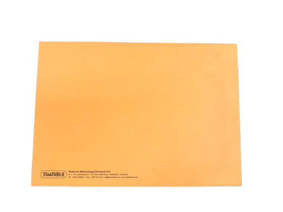 ENVELOPPE SOM NW LOGO PK100 A4 GOLDEN KRAFT+STRIP